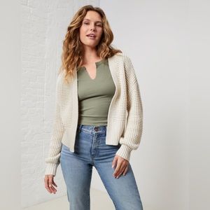 UpWest Cream Women's Cardigan